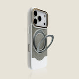 Simple Stand Skin-Feel Phone Case For iPhone