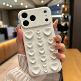 Heart-shaped Cup Frameless Phone Case For iPhone