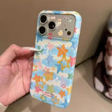 Graffiti Star Magnetic Phone Case For iPhone