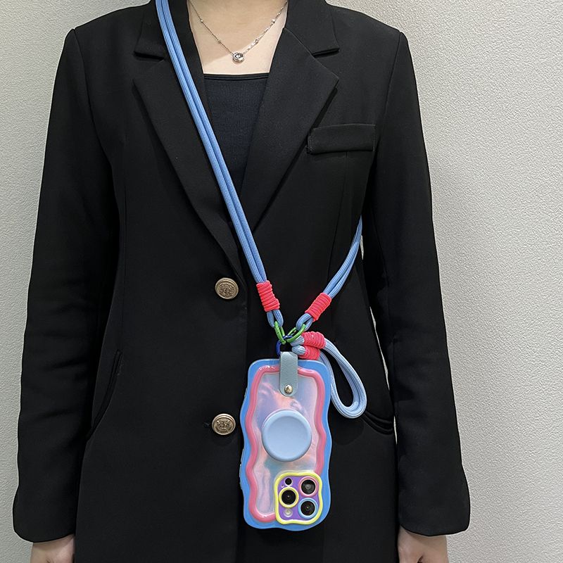 Contrast Color Phone Case For iPhone