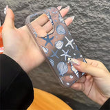 Starfish Shell Anti-fall Phone Case For iPhone