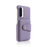 Card Holder PU Leather Phone Case For Samsung