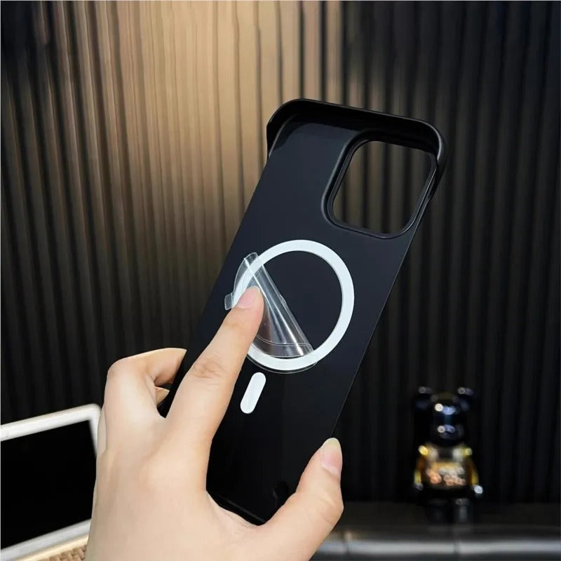 Ultra Slim Frameless Magnetic Cover For iPhone