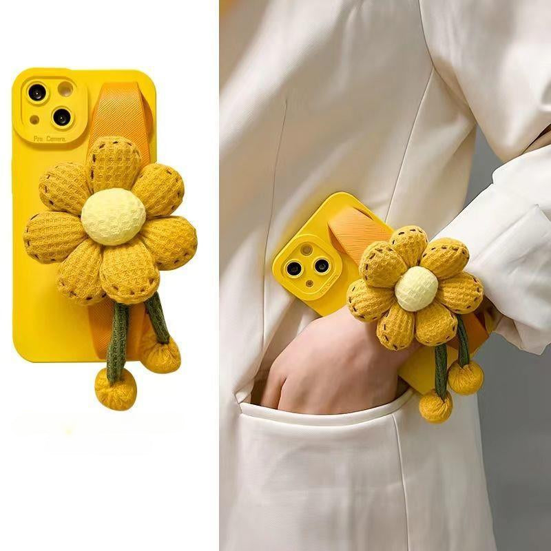 Sunflower Wristband Case for IPhone
