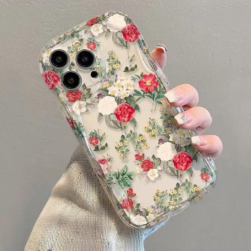 Rose Flower Phone Case For iPhone