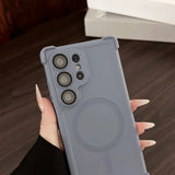 Liquid Silicone Anti-fall Magnetic Case For Samsung