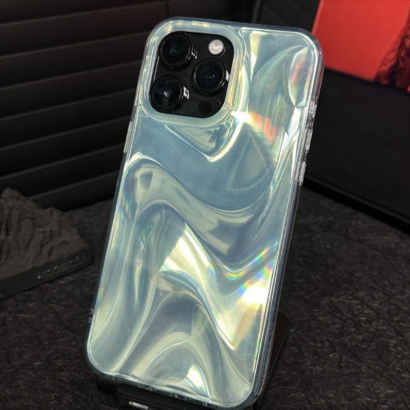 Blurred Flowing Light Phone Case For iPhone