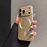 Ultra-thin Frameless Magnetic Phone Case For iPhone