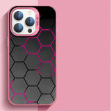 Honeycomb Design Phone Case For iPhone