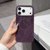 Flannel Magnetic Phone Case For iPhone