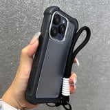 Transparent Frosted Drop-proof Phone Case For iPhone