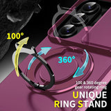 Slide Lens Protection Magnetic Holder Armor Case For Samsung
