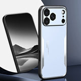 Metal Frosted Shockproof Phone Case For iPhone