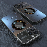 Bumper Matte Magnetic Wireless Charging Case for iPhone