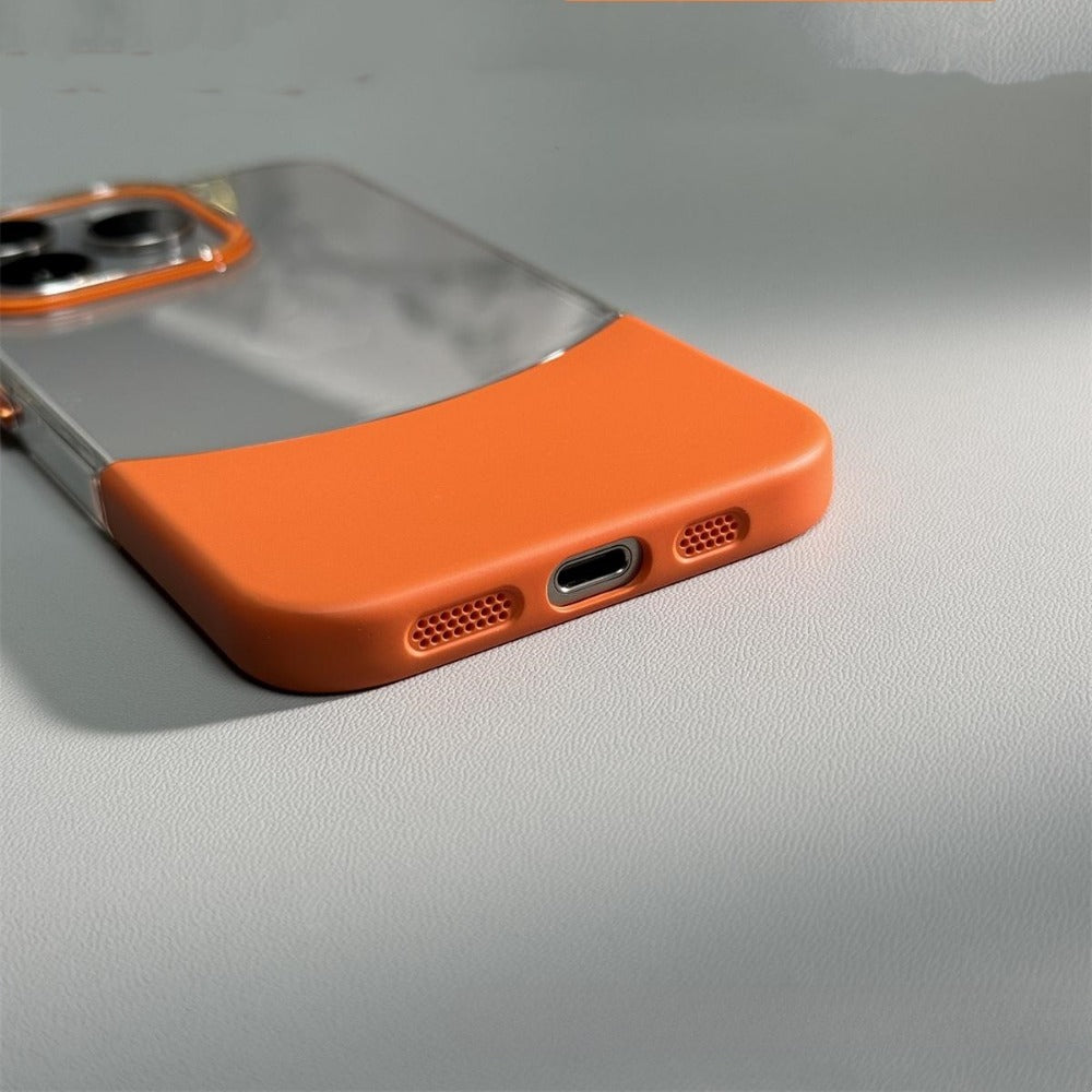 Splicing Color Matching Mobile Phone Case For iPhone