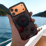 Magnetic Bracket Anti-fall Mobile Phone Case For iPhone