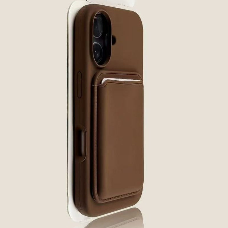 Magnetic Card Holder Phone Case For iPhone