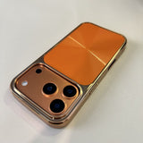 Electroplated CD-pattern Phone Case For iPhone