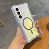 Airbag Laser 2-in-1 Magnetic Phone Case For Samsung