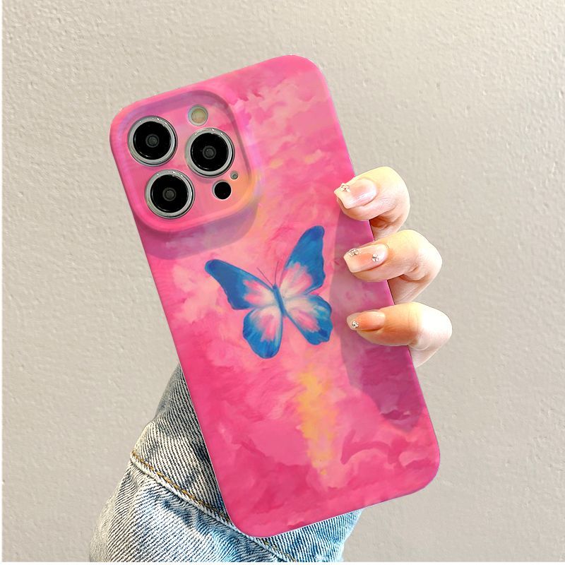 Graffiti Butterfly Phone Case For iPhone