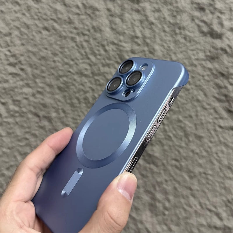 Frameless Magnetic Phone Case For iPhone