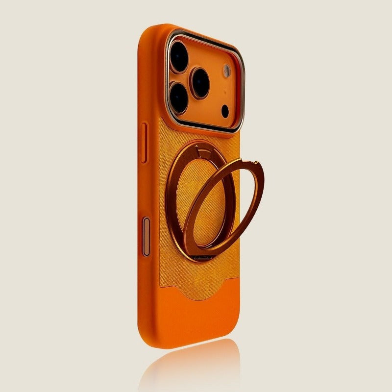Simple Stand Skin-Feel Phone Case For iPhone