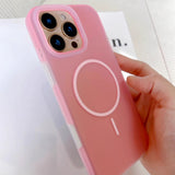 Ice Cream Translucent Magnetic Phone Case For iPhone