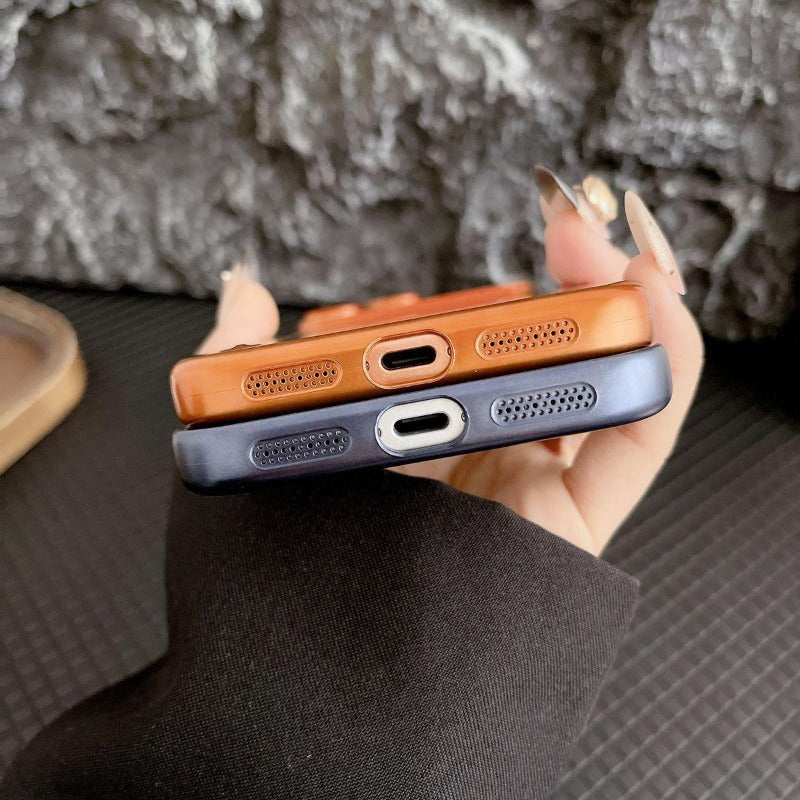 Frosted Frameless Phone Case For iPhone