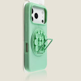 Suction Cup Bracket Silicone Phone Case For iPhone