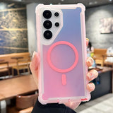 Colorful Silicone Magnetic Phone Case For Samsung