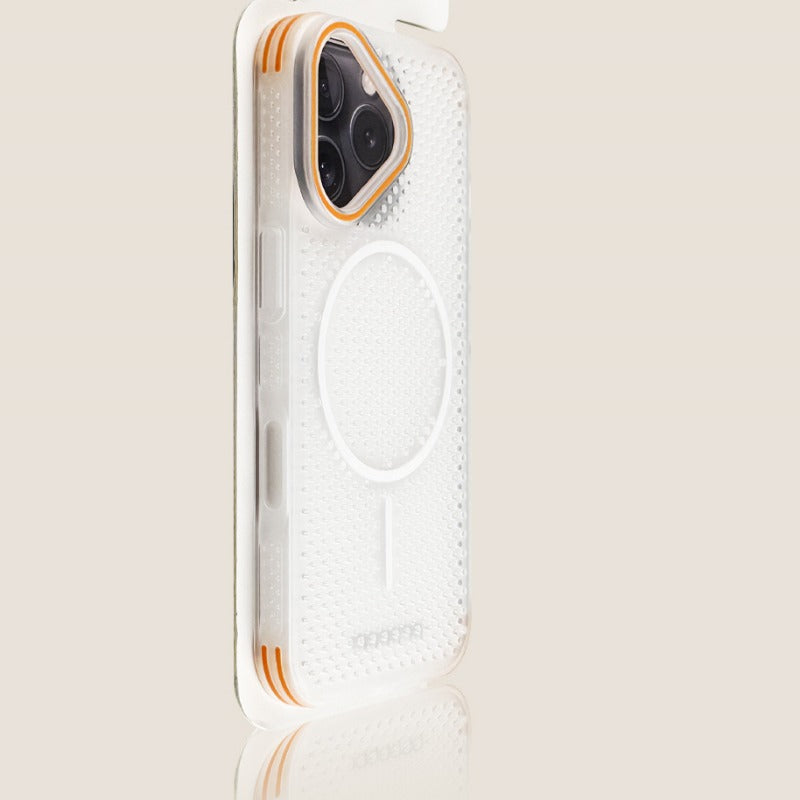 Heat Dissipation and Breathable Magnetic Phone Case For iPhone