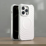 Liquid Silicone Ripple Pattern Full Package Phone Case For iPhone