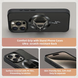 Magnetic Case with Hidden Stand Case For iPhone