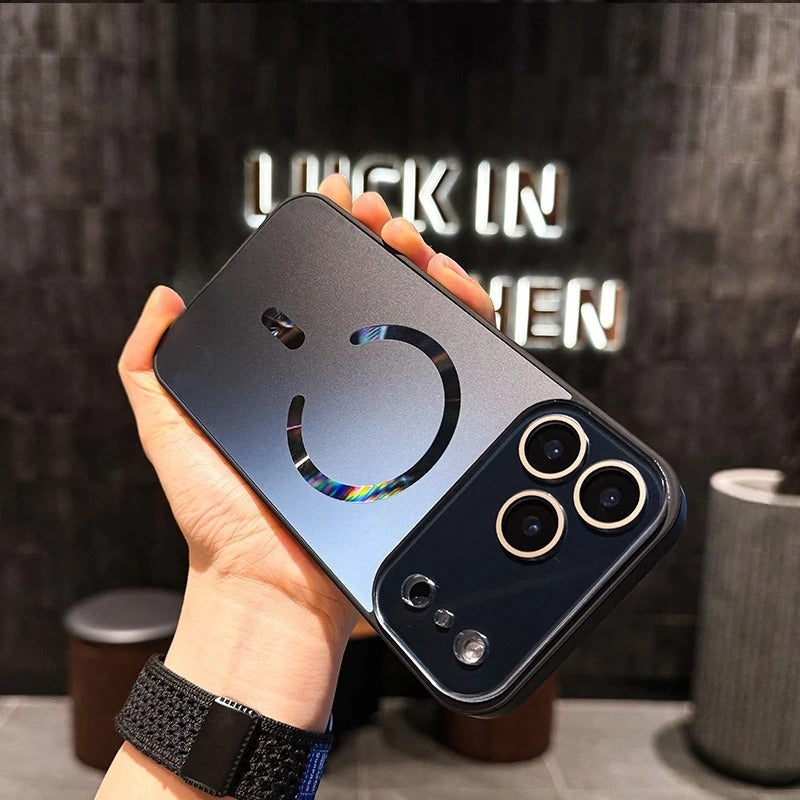 Large Window Magnetic Phone Case For iPhone