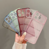 Transparent Heat Dissipation Phone Case For iPhone