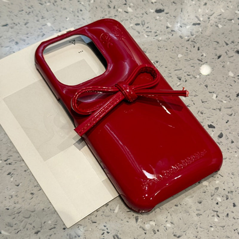 Retro Bow Phone Case For iPhone