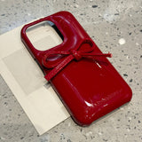 Retro Bow Phone Case For iPhone