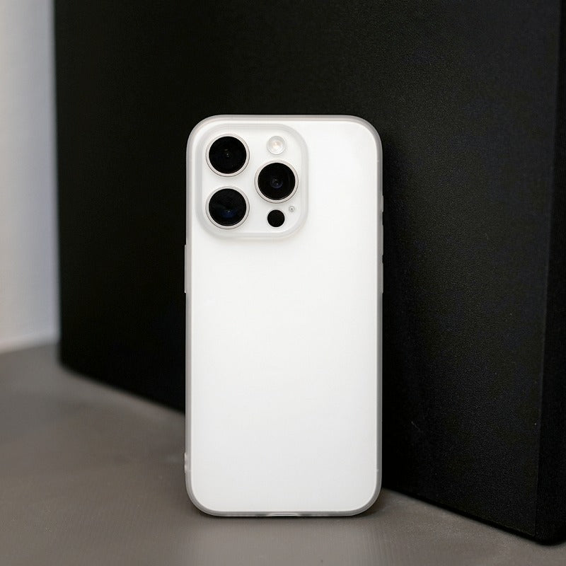 Frosted Transparent Ultra-thin TPU Silicone Phone Case For iPhone