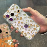 Flower-shaped Shockproof Soft Phone Case For iPhone