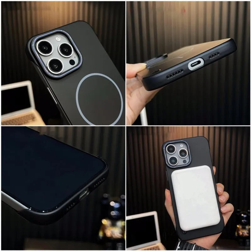 Ultra Slim Frameless Magnetic Cover For iPhone