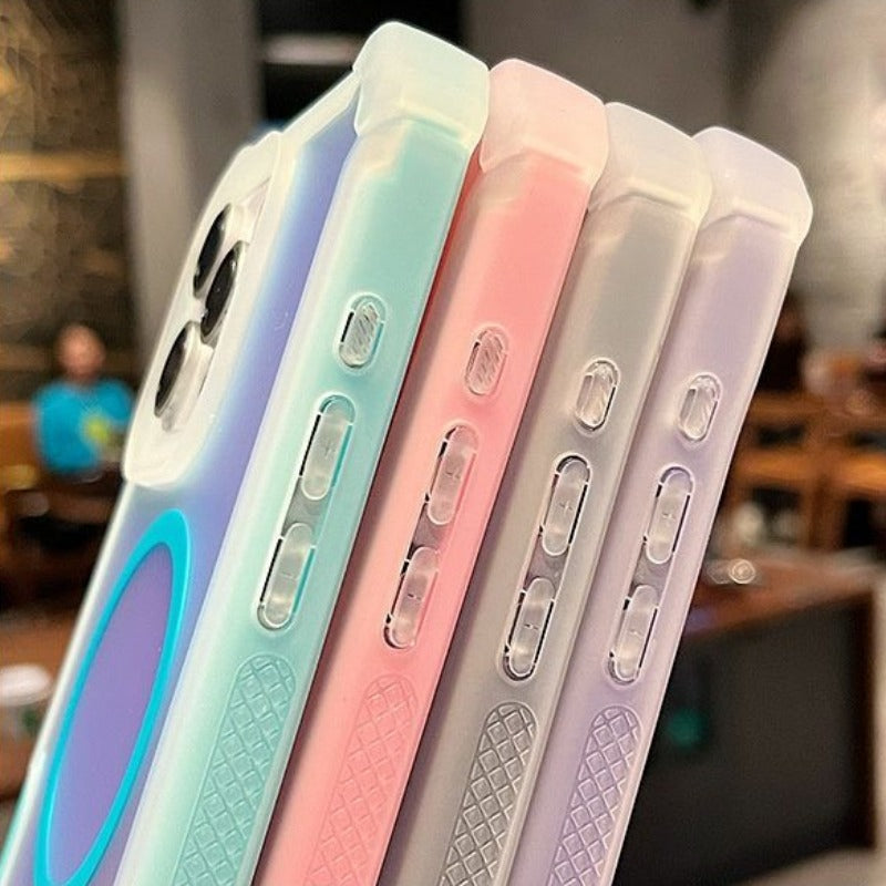 Electroplating Magnetic Phone Case For iPhone