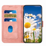 Card Slot Flip Flower Phone Case For Samsung