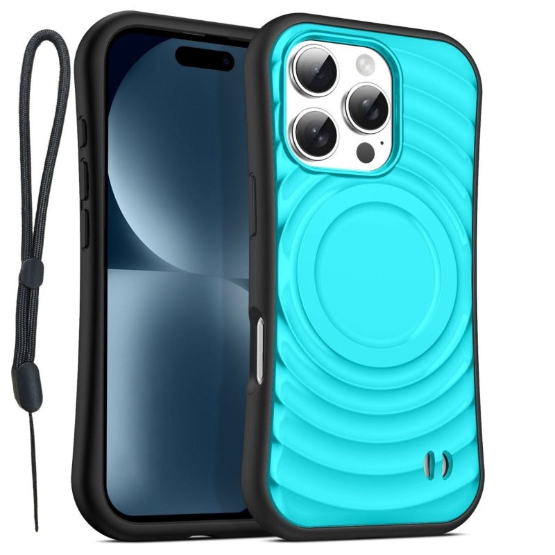 Simple Solid Color Magnetic Phone Case For iPhone