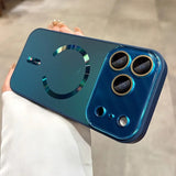 Big Window Flowing Light Magnetic Case For iPhone