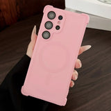 Liquid Silicone Anti-fall Magnetic Case For Samsung