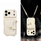 Card Holder Crossbody Phone Case For iPhone