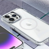 Transparent Magnetic Wireless Charging Phone Case For iPhone