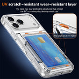 Transparent Flip Phone Case For iPhone
