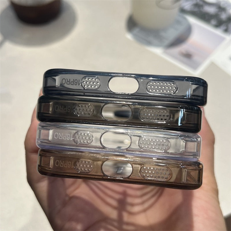 Transparent Acrylic Simple Magnetic Phone Case For iPhone
