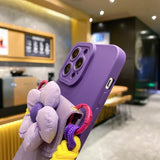 Card Holder Anti-drop Phone Case For iPhone